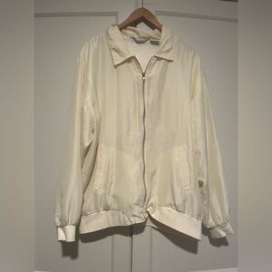 Vintage Blair Cream Colored Silk Jacket